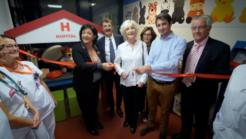 Un 6e Hôpital de mon Doudou inauguré à l'Hôpital des Enfants de Toulouse