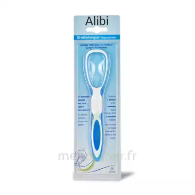 Alibi Gratte-langue plastique