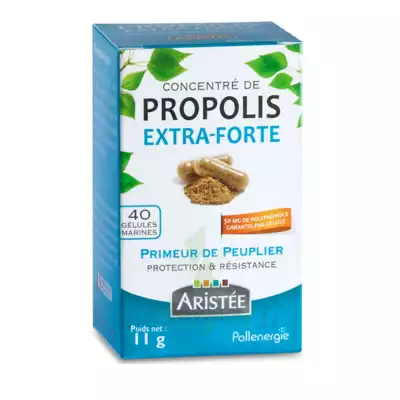 Aristée Peuplier Gélules Propolis extra-forte Pilulier/90