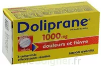 DOLIPRANE 1000 mg Comprimés effervescents sécables T/8