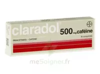 CLARADOL CAFEINE 500 mg Cpr Plq/16