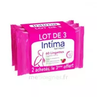 Intima Gyn'Expert Lingettes Cranberry 3Paquets/20