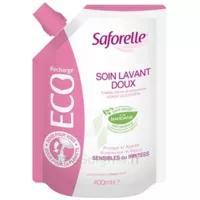Saforelle Solution soin lavant doux Eco-recharge/400ml