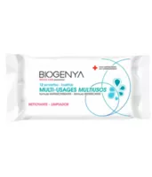 Biogenya Lingettes Multi-Usages Nettoyantes et Désinfectantes B/12