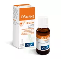 Pileje D3 Biane Gouttes - Vitamine D Flacon compte-goutte 20ml