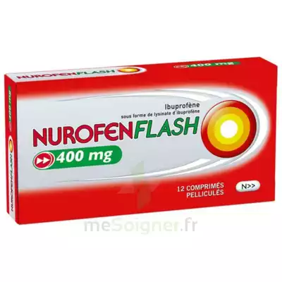 NUROFENFLASH 400 mg Comprimés pelliculés Plq/12