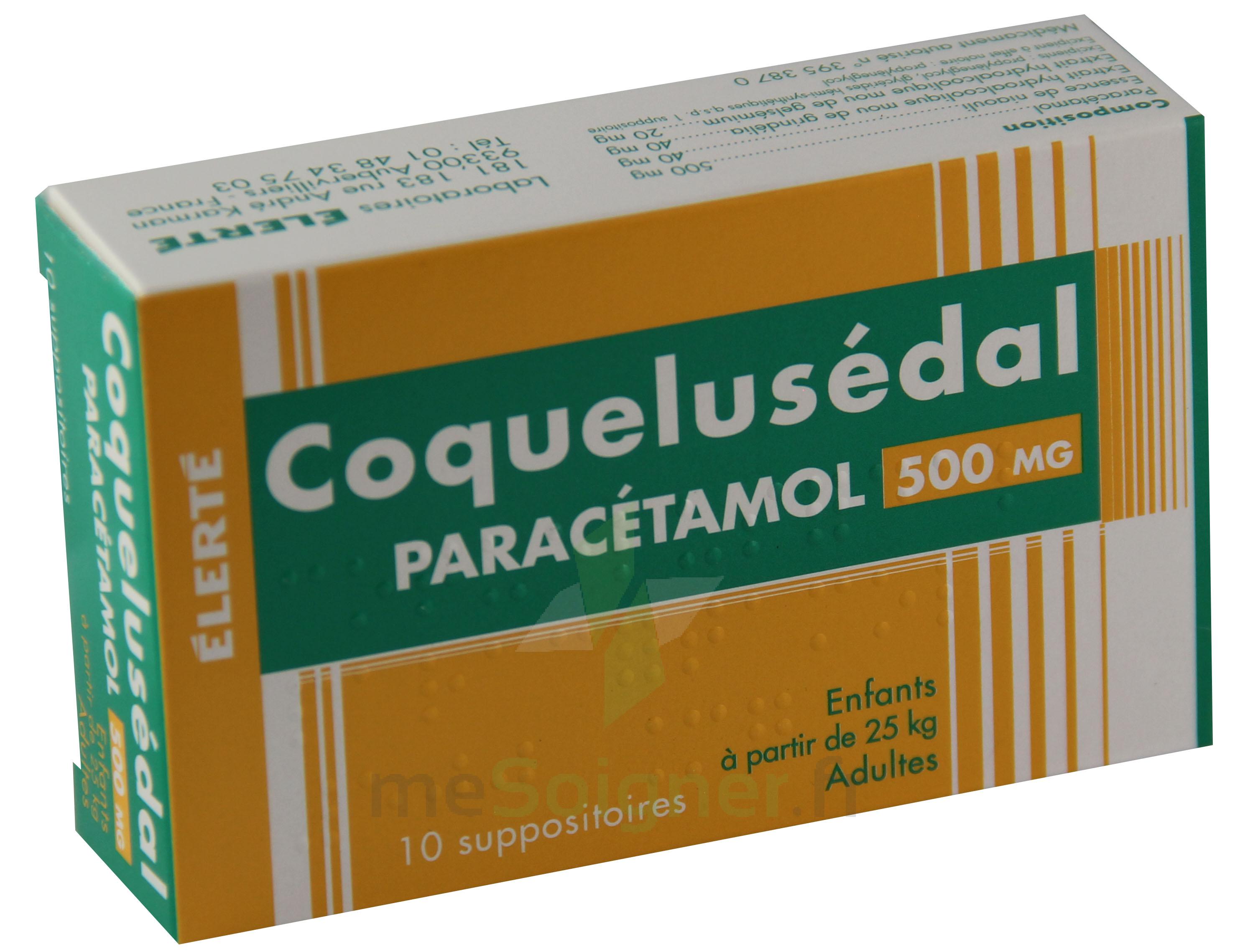 Mesoigner Coquelusedal Paracetamol 500 Mg Suppositoire Paracetamol Niaouli Grindelia Gelsemium