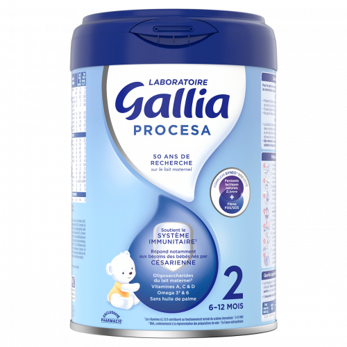 Gallia Procesa 2 Lait en poudre B/800g
