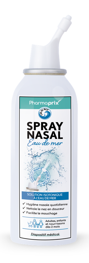 Spray Nasal isotonique adultes, enfants et nourrissons dès 2 mois